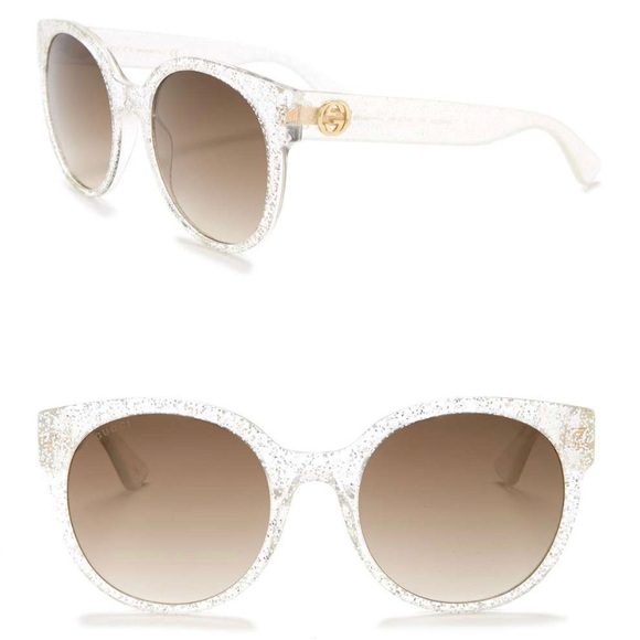 ⛔️SOLD⛔️Authentic Gucci 54 Glitter Round Acetate - Picture 8 of 8